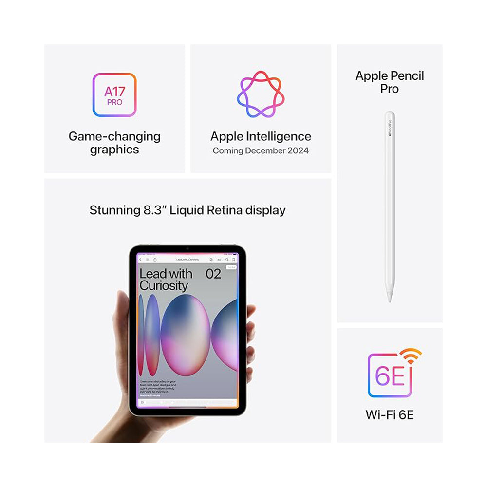 Apple ipad Mini A17 Pro - 128GB - WIFI - 8.3 inch | Purple