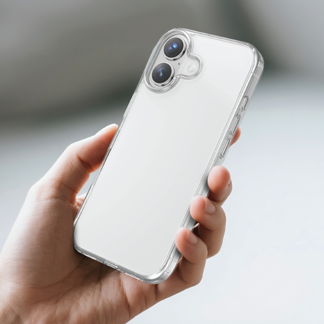 Asli Global Clearique Hybrid Protective Case for iPhone 17 | Transparent