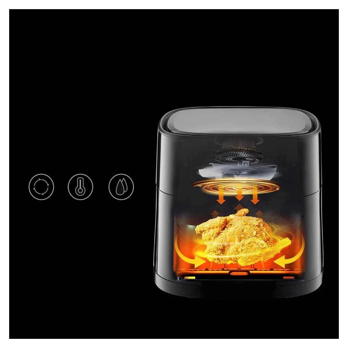 Emjoi UEAFS-04LT Smart Air Tech Fryer
