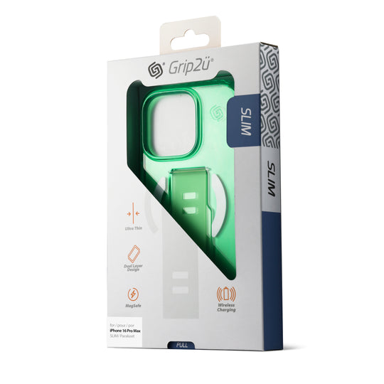 Grip2U iPhone 16 Pro Slim MagSafe | Parakeet
