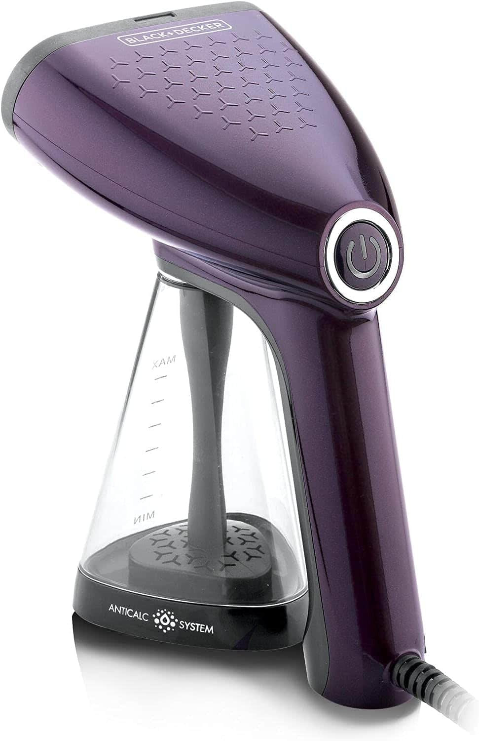 كواية ملابس HST1500-B5 من Black & Decker بخارية يدوية بقوة 1500 واط | بنفسجي
