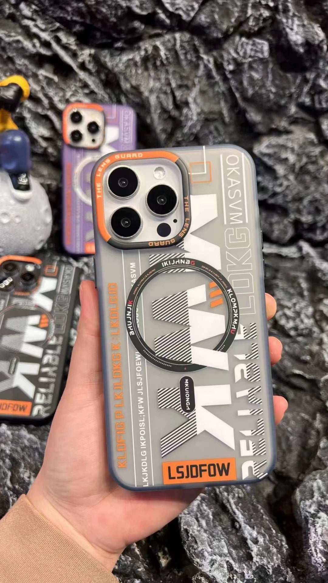 MWK Cover For iPhone 15 Pro | Smoke