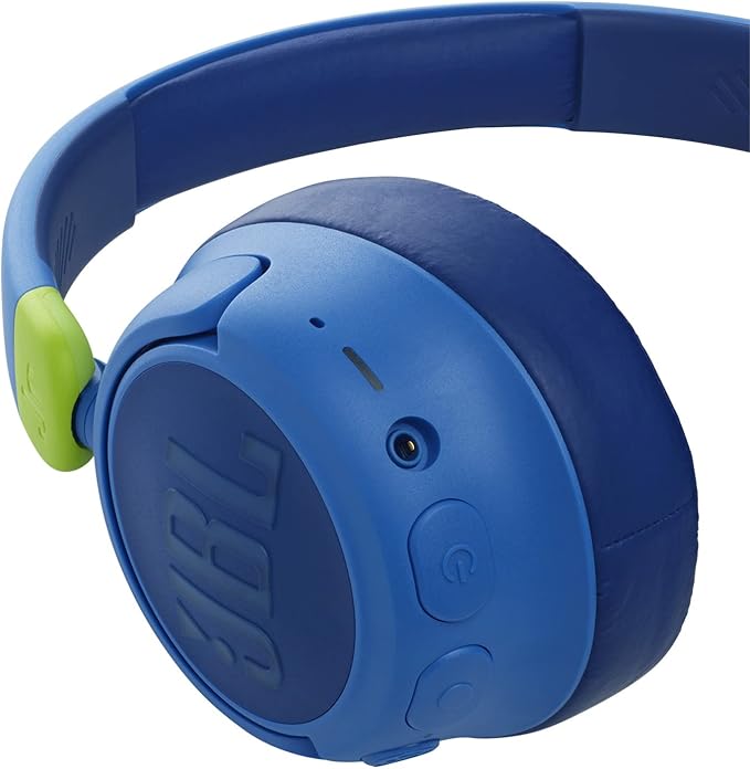 JBL JR460 Bluetooth Headphone With Active Noise Cancelling | Blue