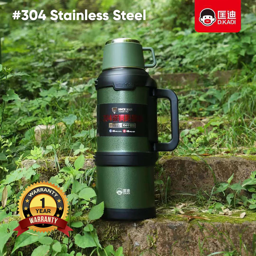 DKadi Vacumm Bottle 4000 ml | Green