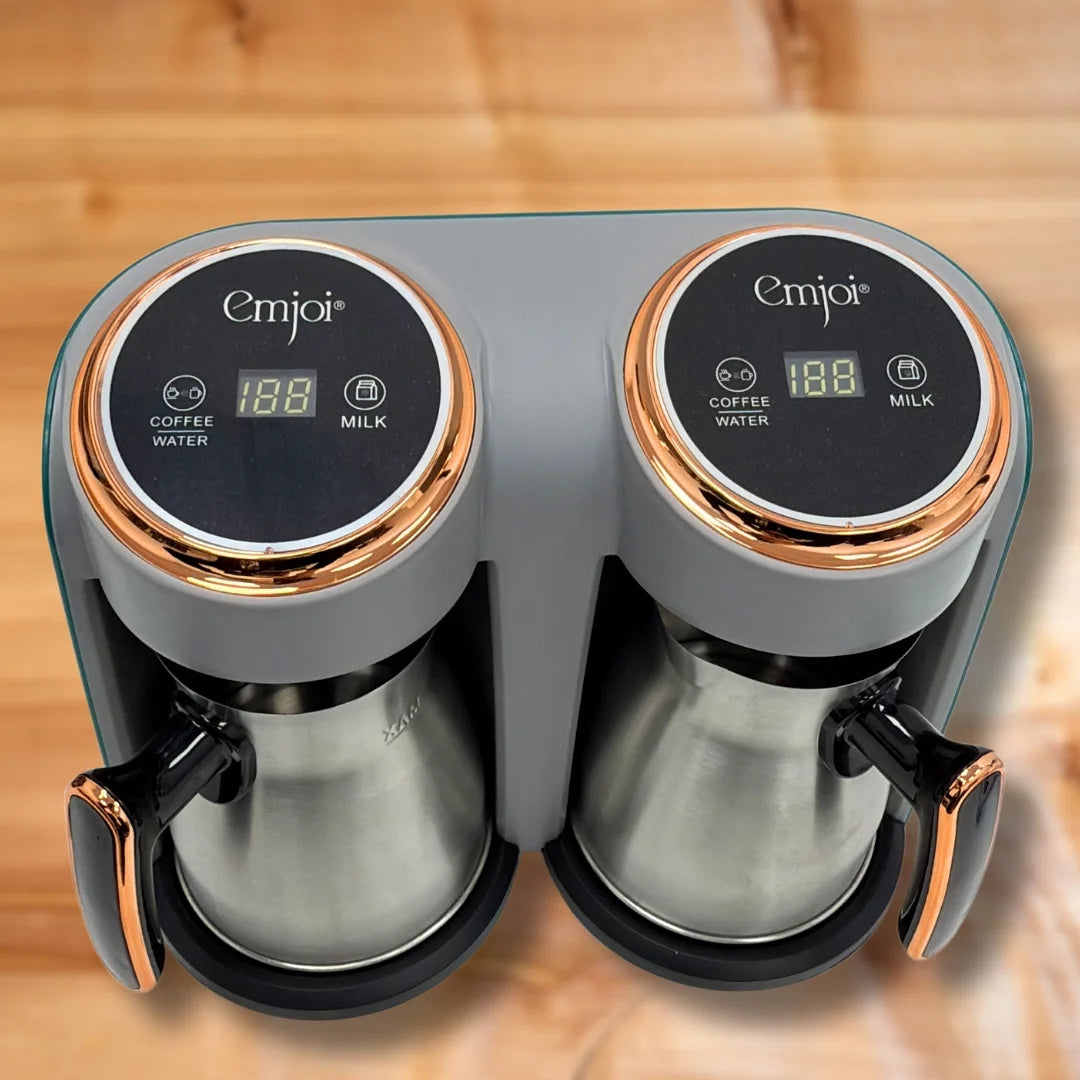 Emjoi UECM-105 Digital Dual Coffee Maker