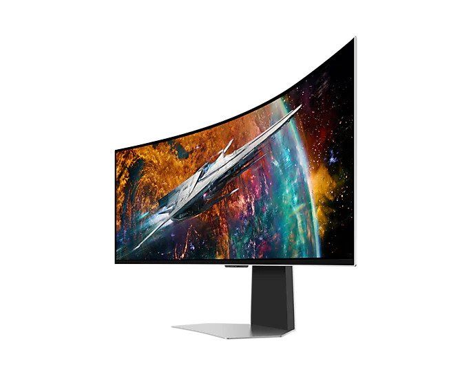 شاشة سامسونج 49 بوصة Odyssey OLED G9 Curve Gaming Monitor، 240 هرتز | LS49CG954SMXUE