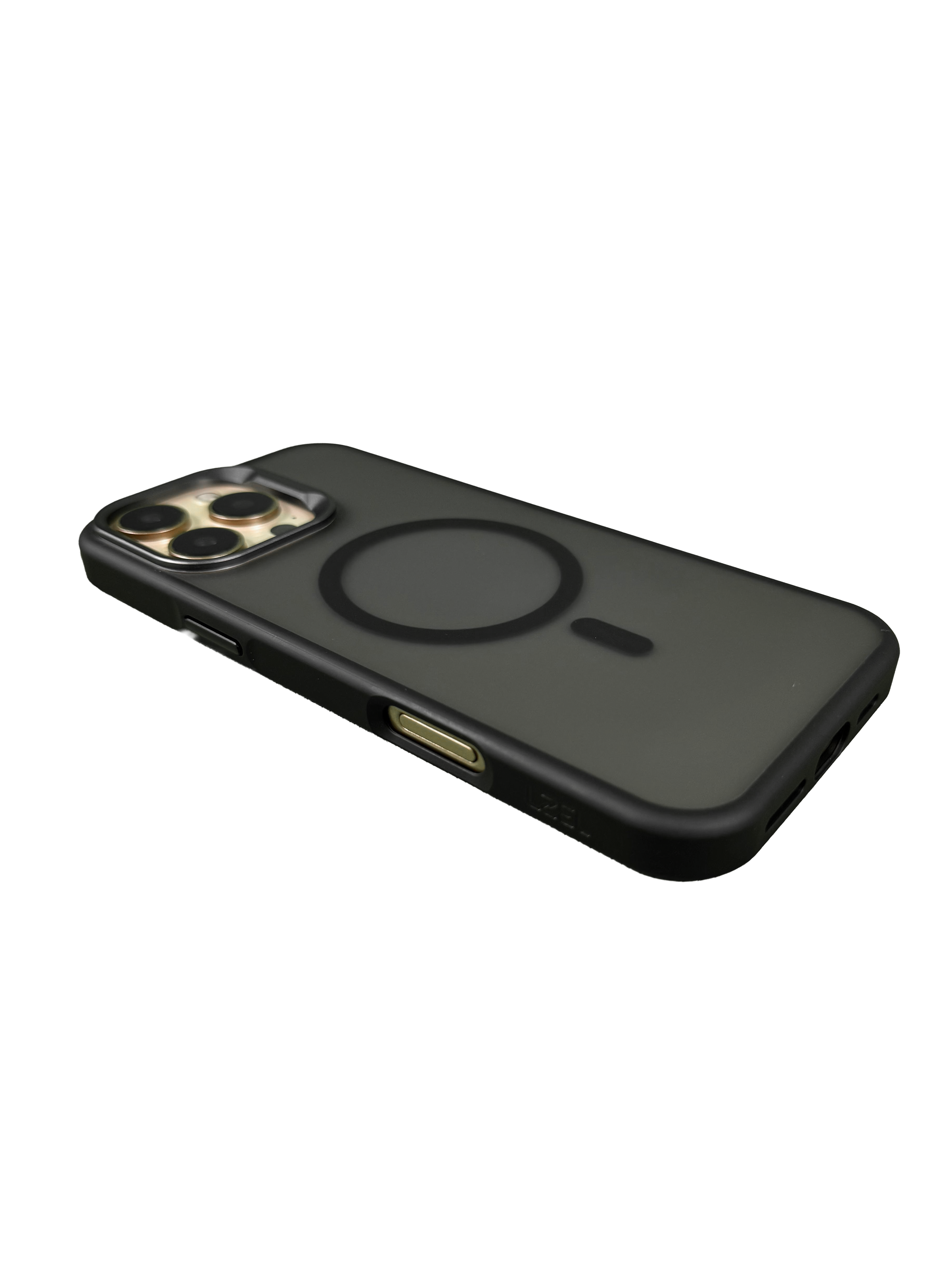 LZEL iPhone 16 Pro Mag Fusion Prime Clear Matt With MagSafe |Black