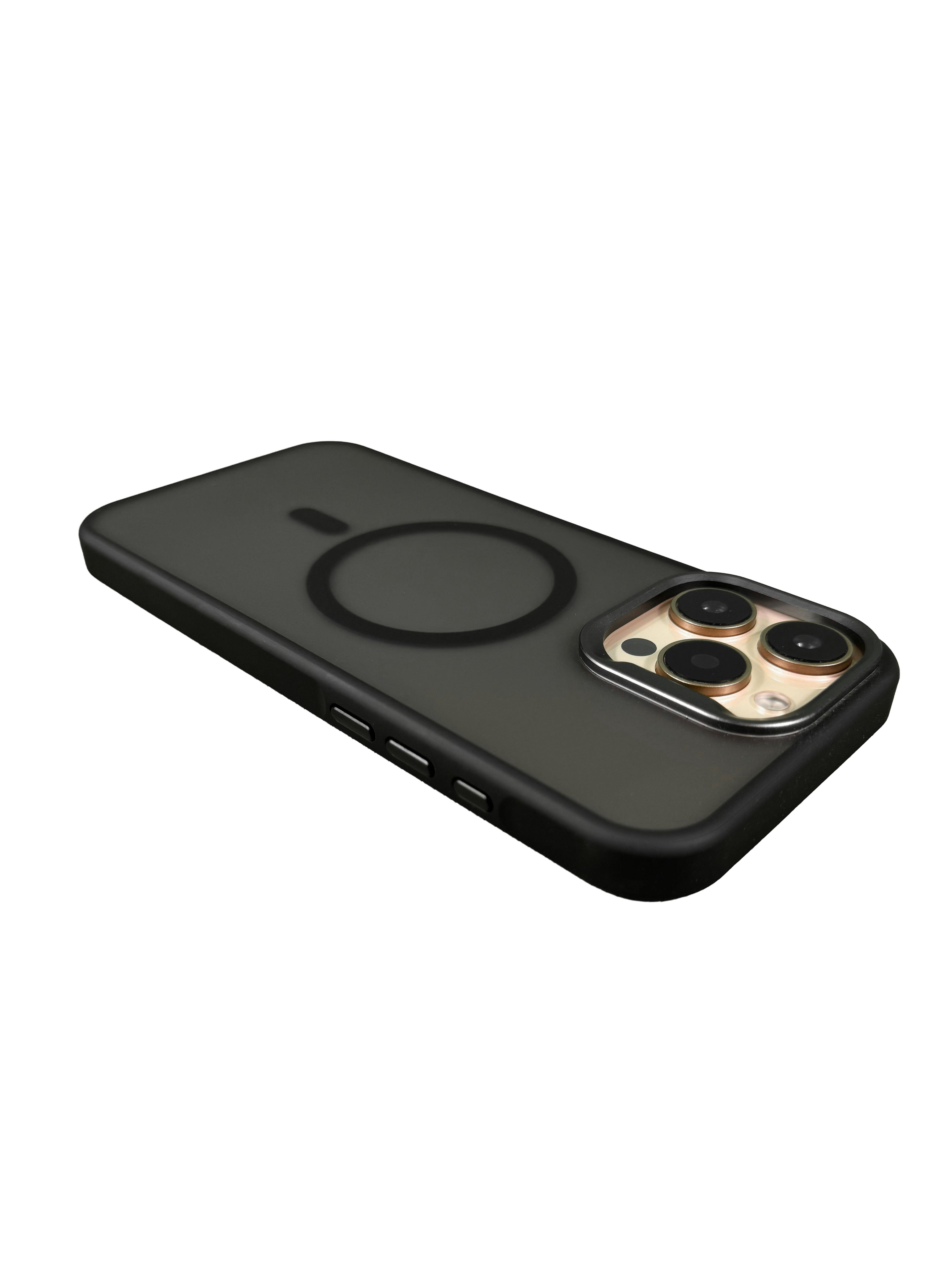 LZEL iPhone 16 Pro Mag Fusion Prime Clear Matt With MagSafe |Black
