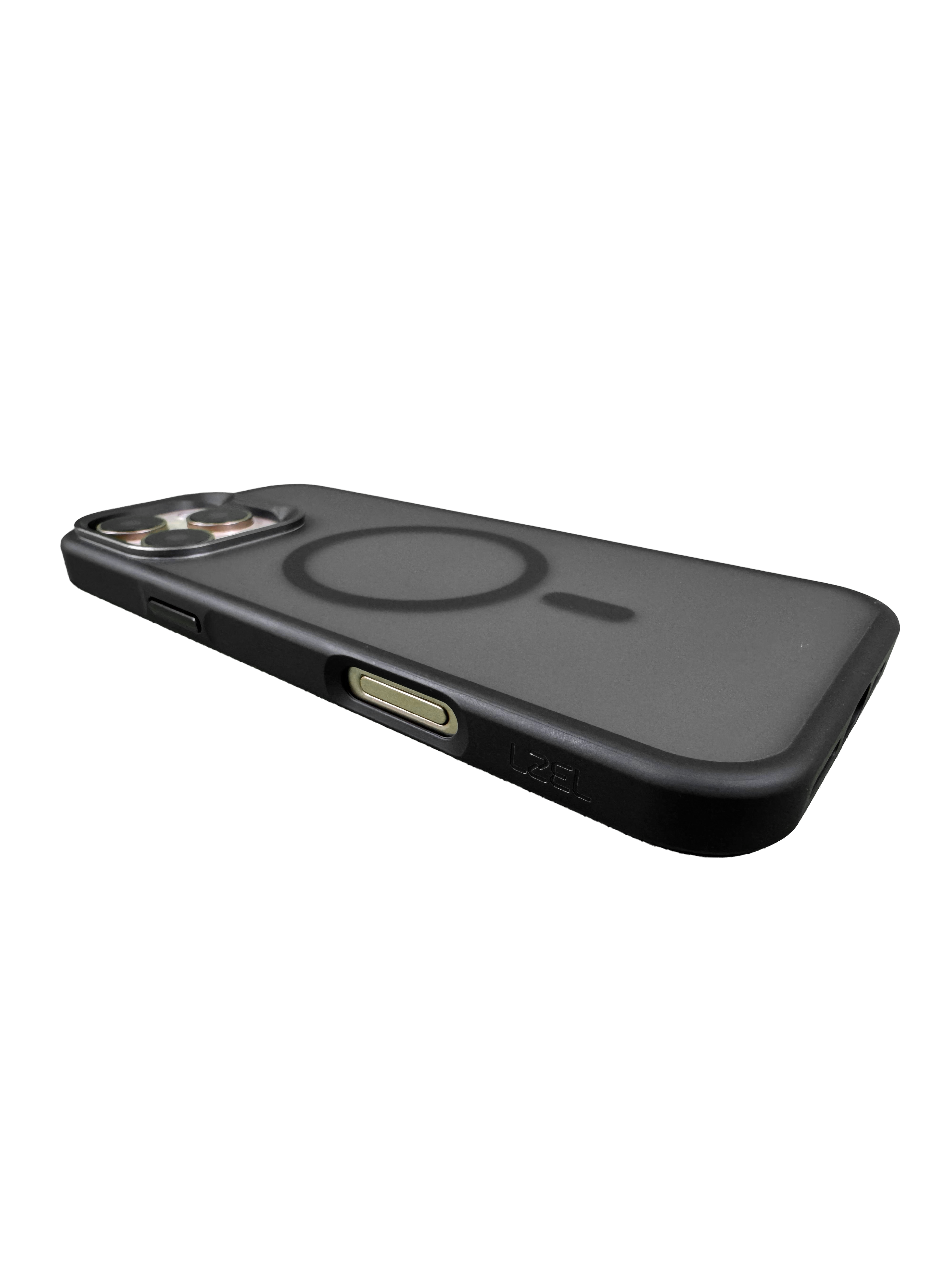 LZEL iPhone 16 Pro Mag Fusion Prime Clear Matt With MagSafe |Black