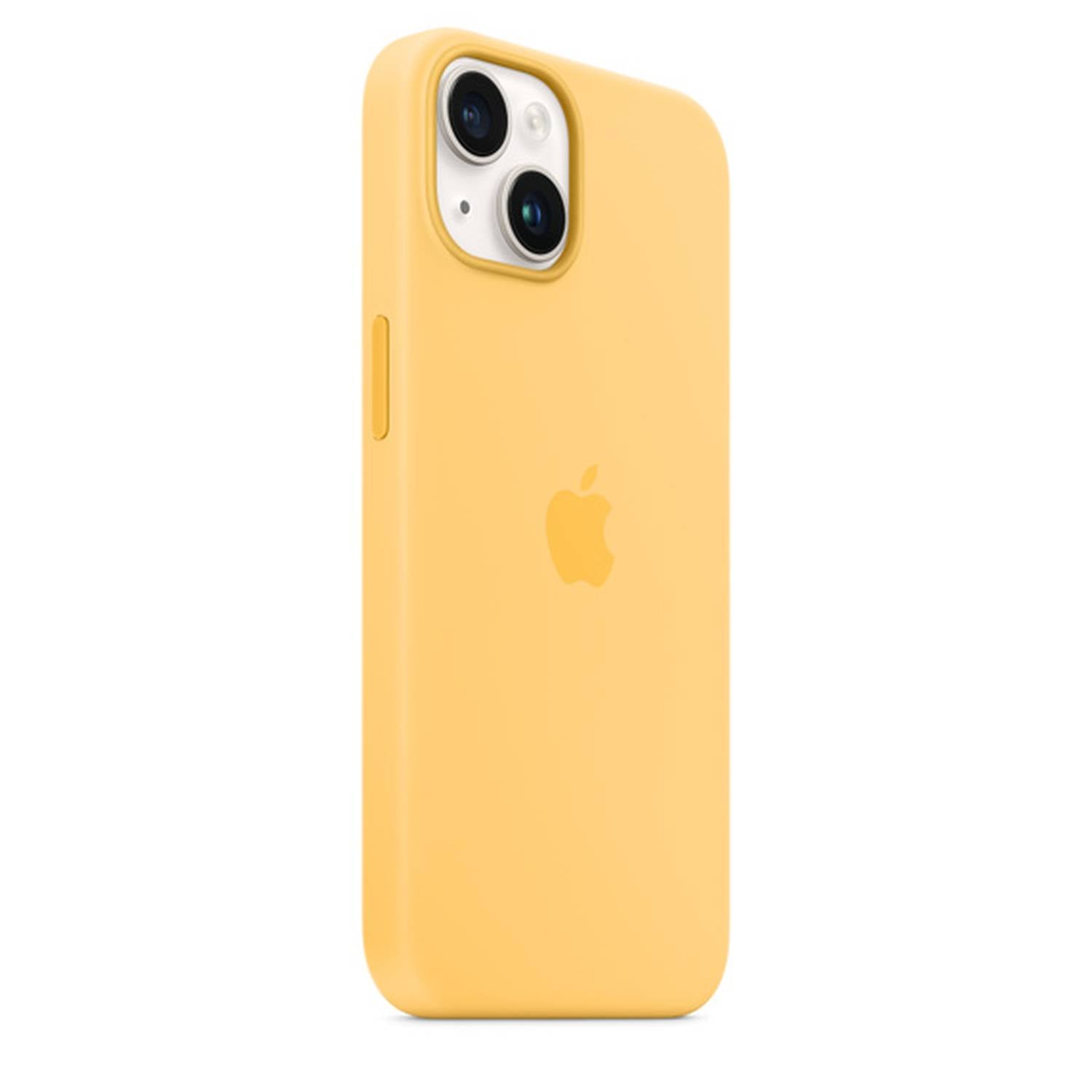 Apple iPhone 14 Plus Silicone Case with MagSafe | Sunglow