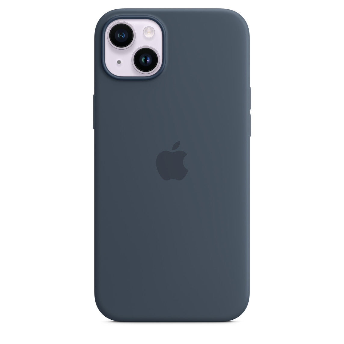Apple iPhone 14 Plus Silicone Magsafe Case | Storm Blue