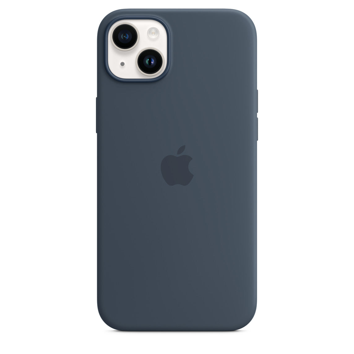 Apple iPhone 14 Plus Silicone Magsafe Case | Storm Blue
