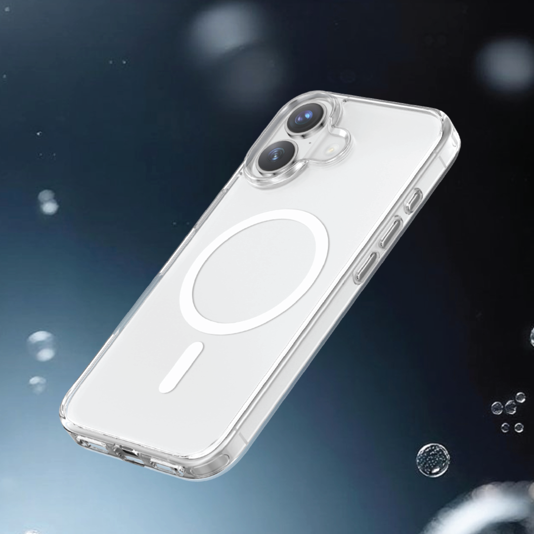 Asli Global MagTrox Crystal MagSafe Case for iPhone 17 | Transparent