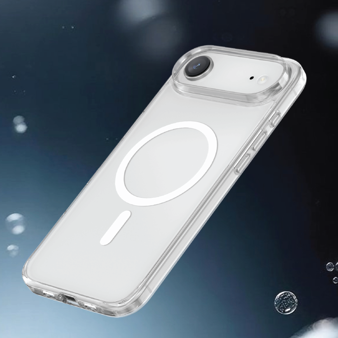 Asli Global MagTrox Crystal MagSafe Case for iPhone 17 Air | Transparent