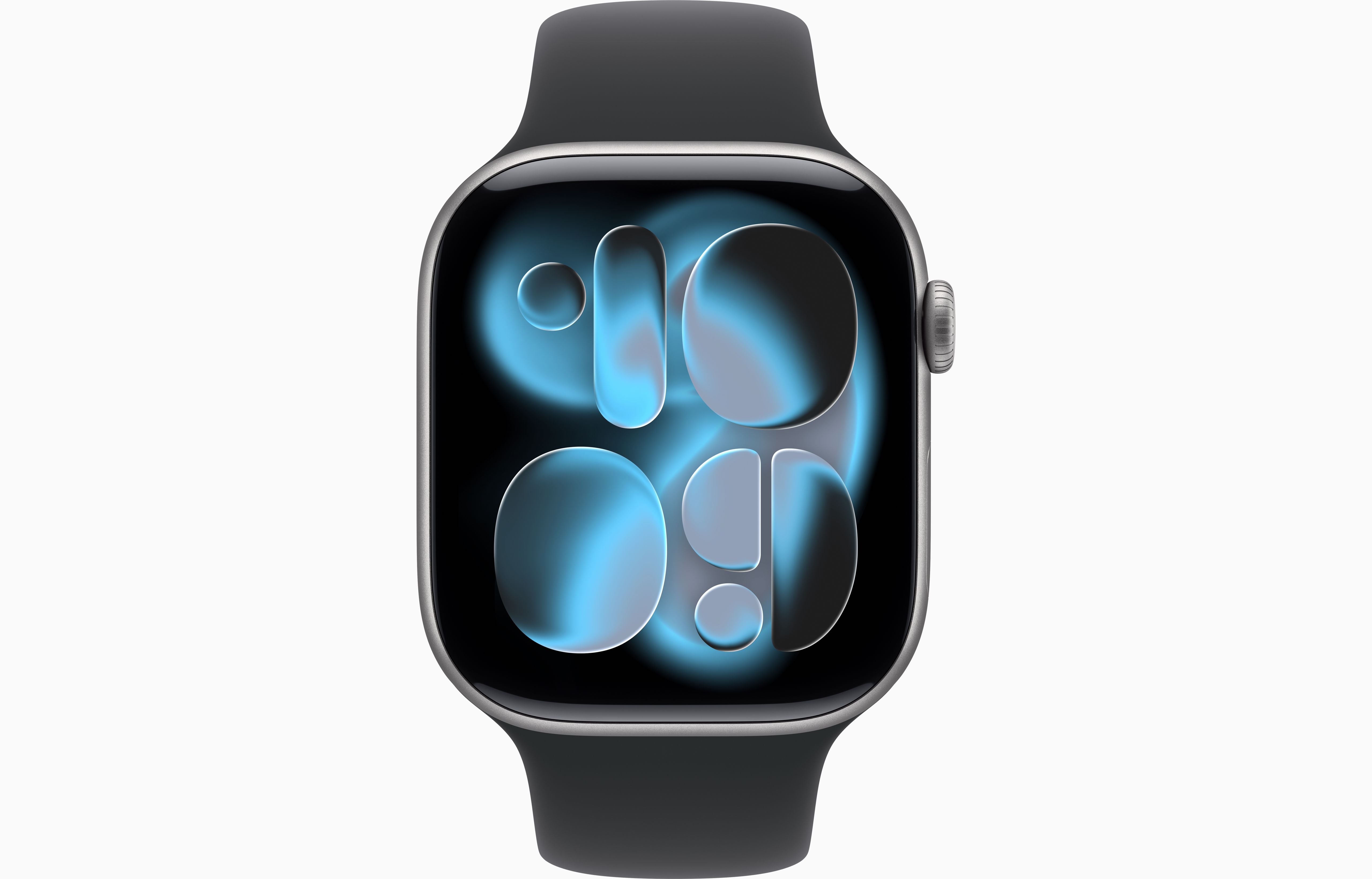 Apple Watch Series 11 - GPS - 46mm - Space Grey Aluminium Case with Black Sport Band - M/L