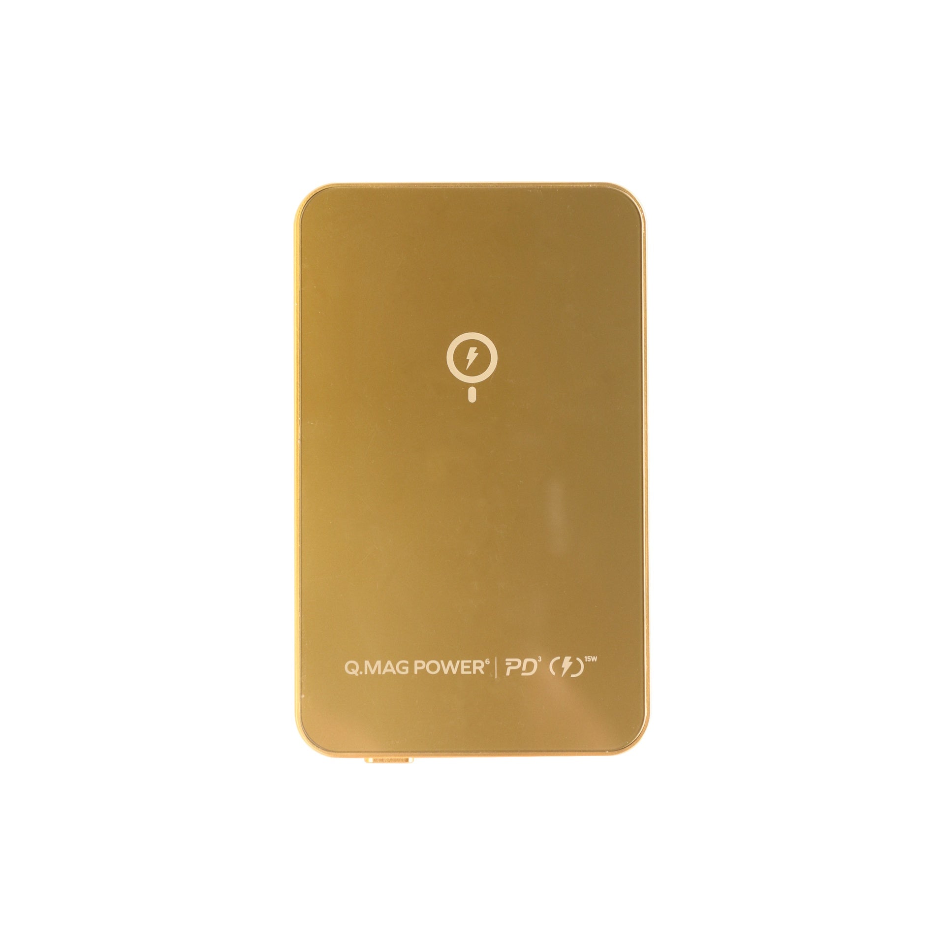 Momax 5000mAh Magnetic Wireless Charging Battery Pack Q.Mag Power 6 | Gold Edition