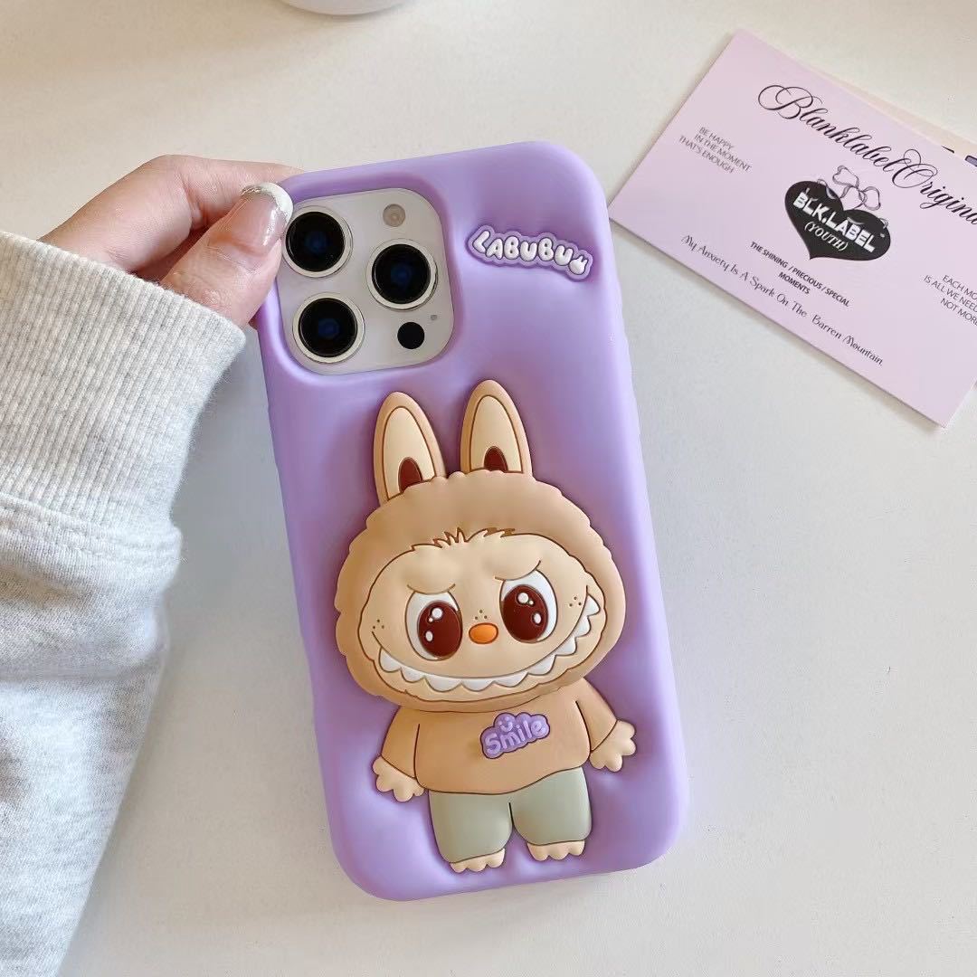 Cute Face Doll Case for iPhone 14 Pro Max | Mixed Colors