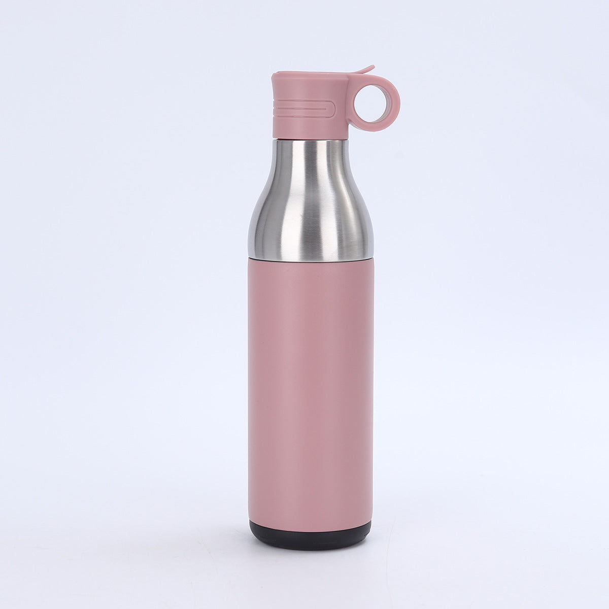 LZEL Natura Elva Vacuum Bottle Dual 400 mL + 400 mL | Milk Tea Aluminum