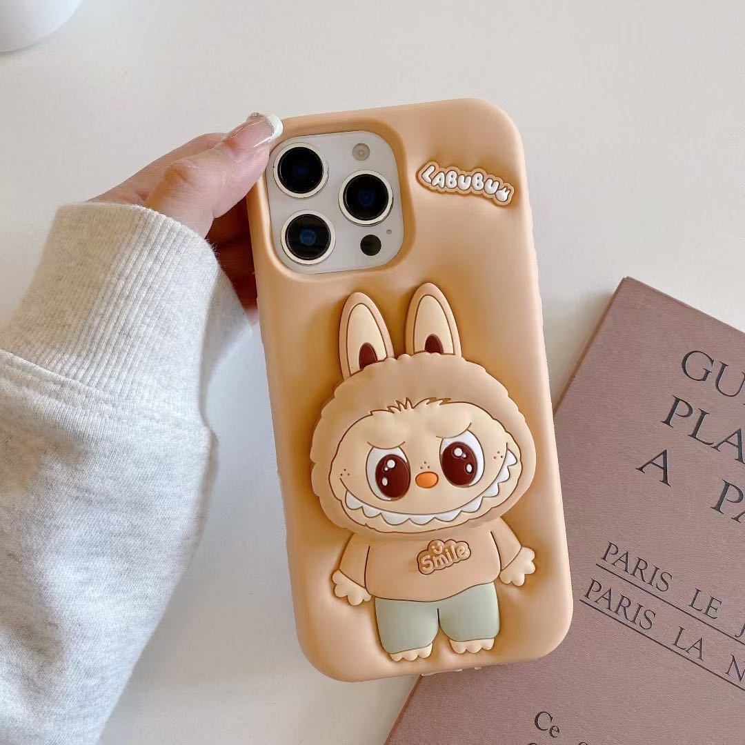 Cute Face Doll Case for iPhone 14 Pro Max | Mixed Colors