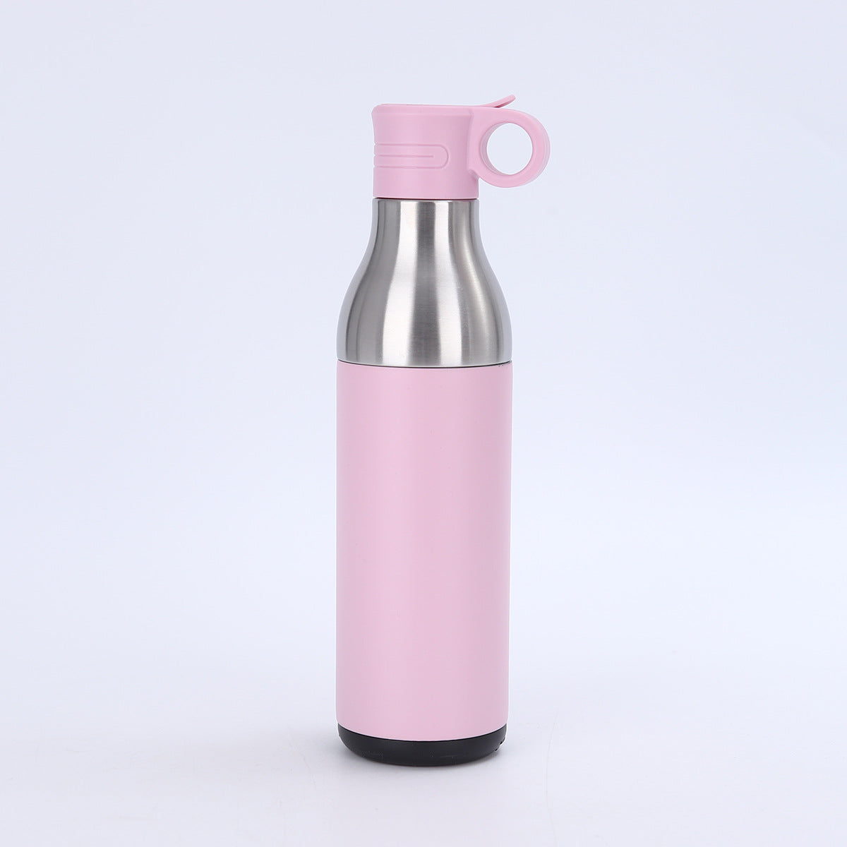 LZEL Natura Elva Vacuum Bottle Dual 400 mL + 400 mL | Pink Aluminum