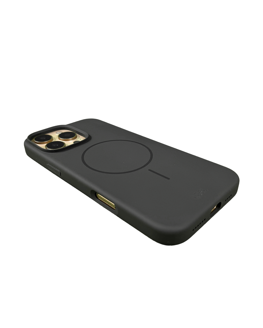 LZEL PrimeMag iPhone 16 Pro Liquid Silicone Case With Magsafe |Midnight Black