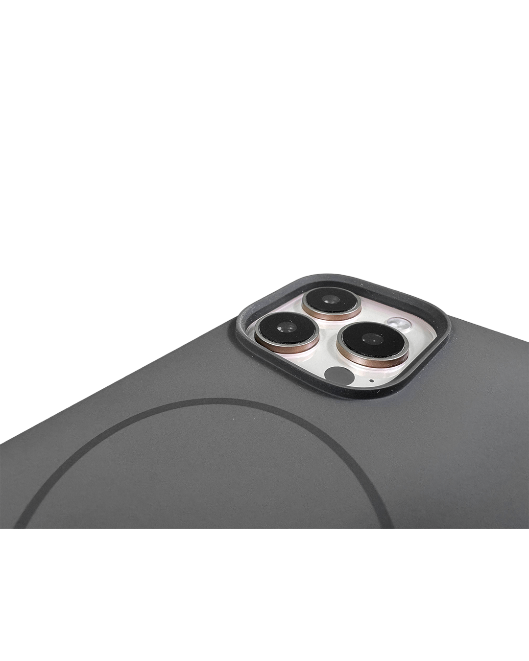 LZEL PrimeMag iPhone 16 Pro Liquid Silicone Case With Magsafe |Midnight Black