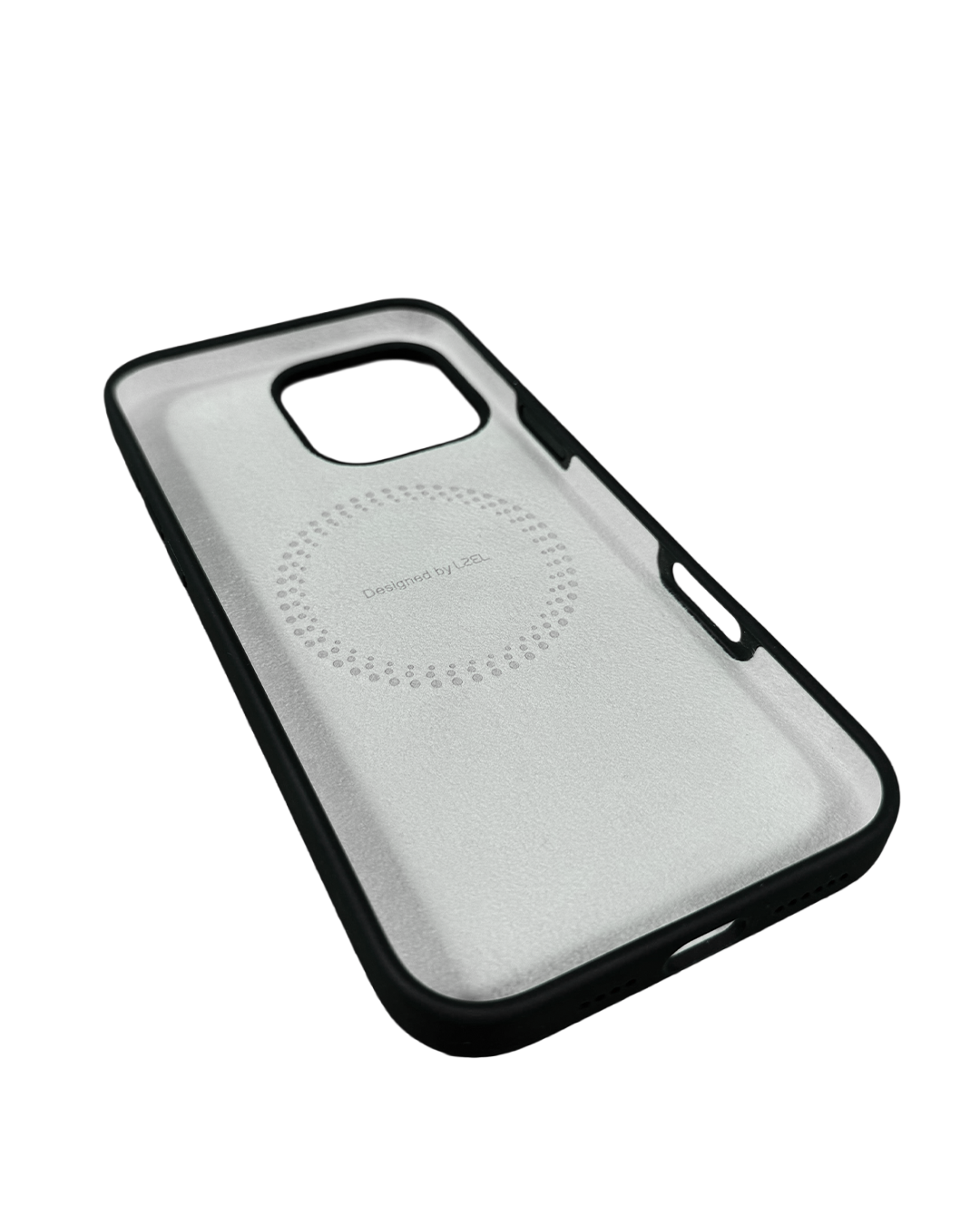 LZEL PrimeMag iPhone 16 Pro Liquid Silicone Case With Magsafe |Midnight Black