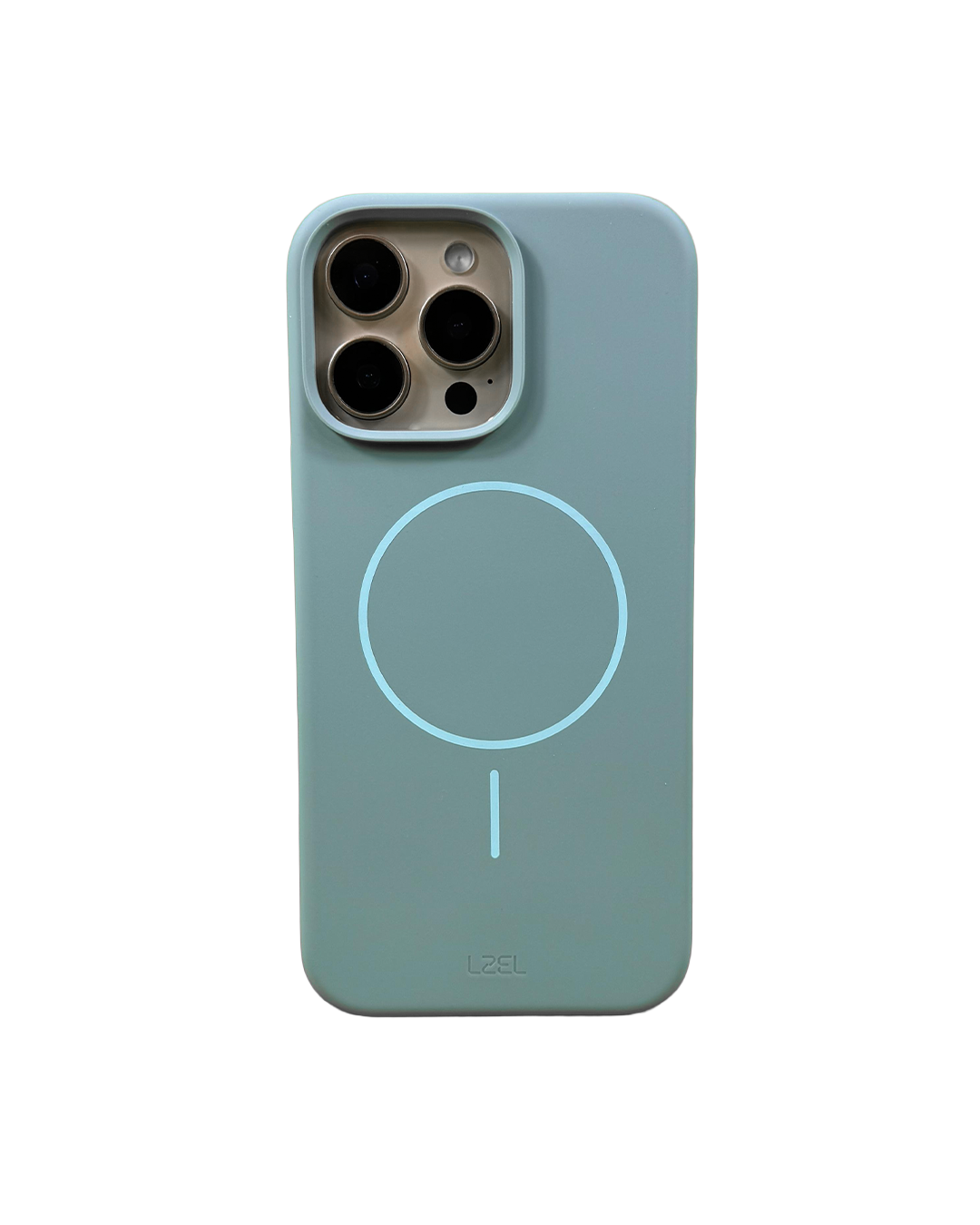 LZEL PrimeMag iPhone 16 Pro Max Liquid Silicone Case With MagSafe | Riptide Blue