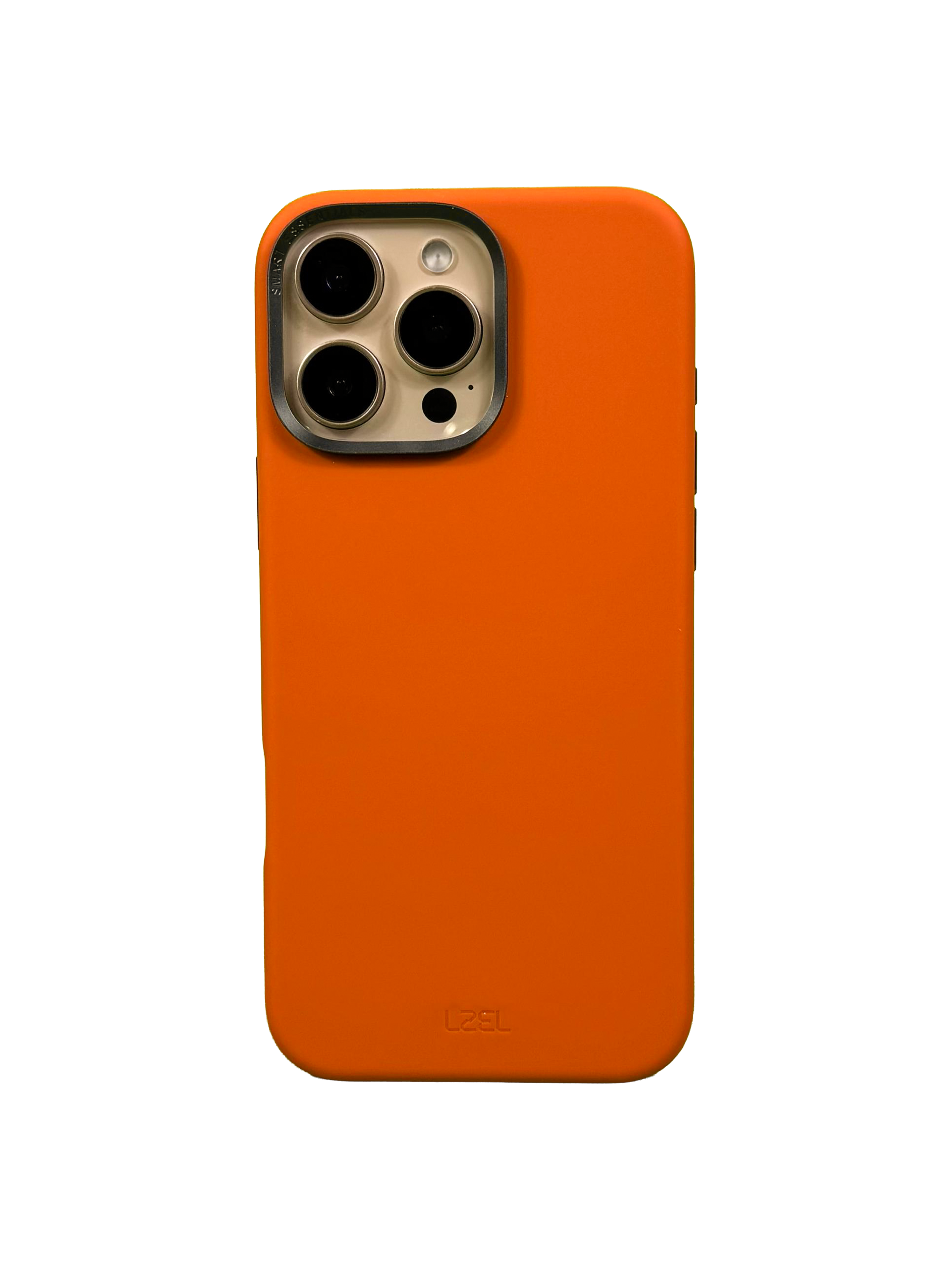 LZEL iPhone 16 Pro Max PrimeShield Silicone Case | Dark Orange