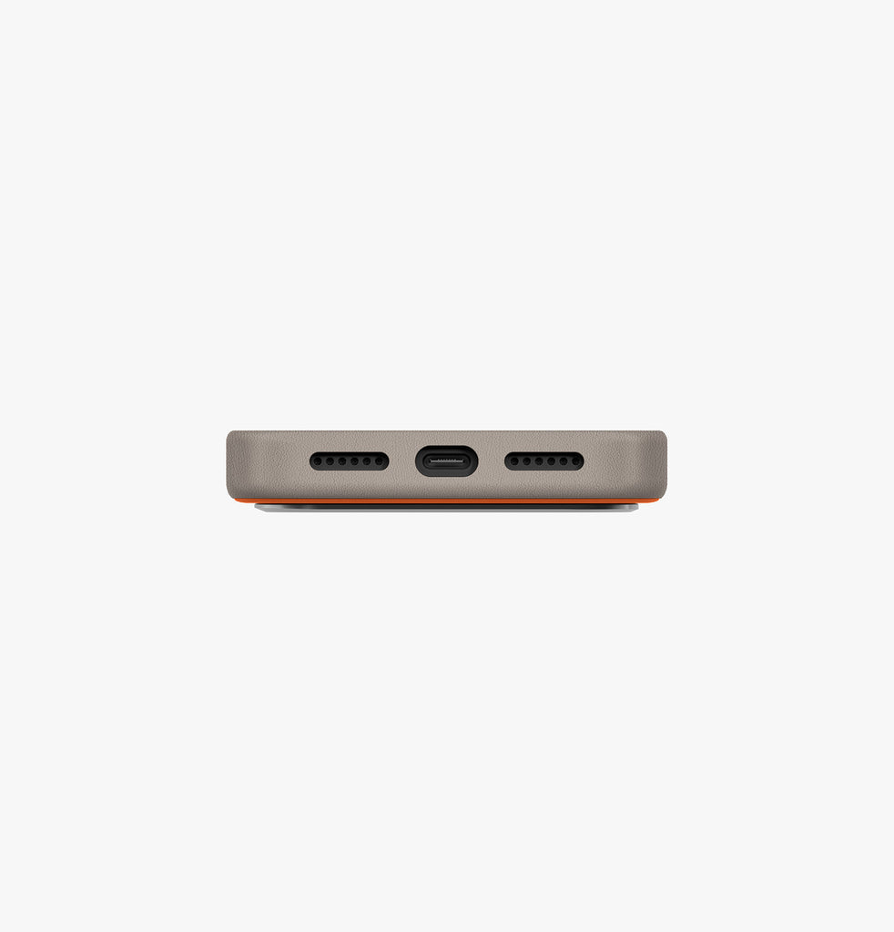 Uniq Hybrid Lyden MagSafe Case for iPhone 17 Pro | Flame Orange