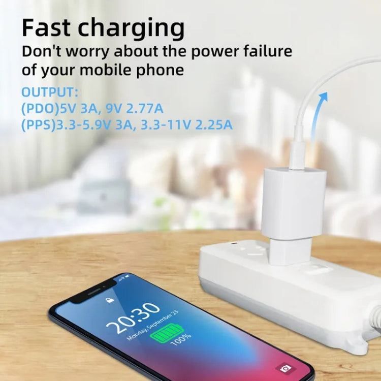 شاحن حائط من سامسونج بقوة 25 واط USB-C