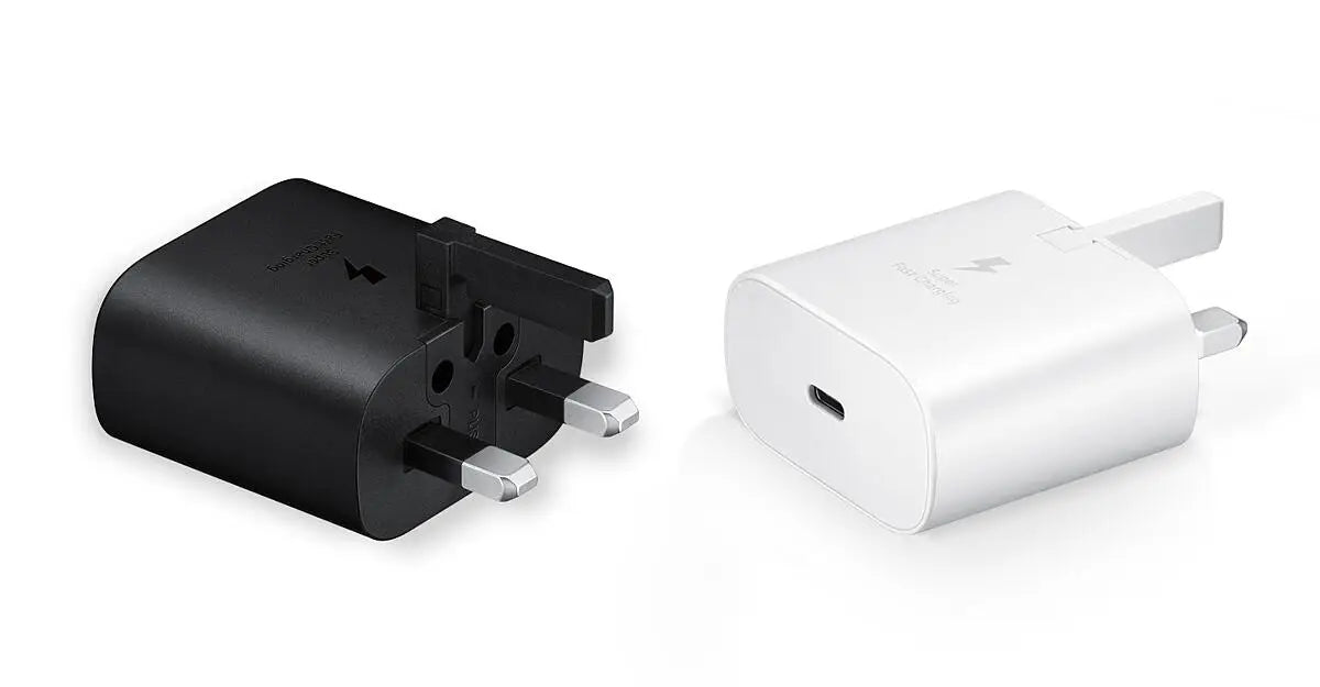 شاحن حائط من سامسونج بقوة 25 واط USB-C