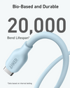 Anker 542 USB-C to Lightning Cable (Bio Based 0.9m) | Blue Anker 542 USB-C to Lightning Cable (Bio Based 0.9m) | Blue