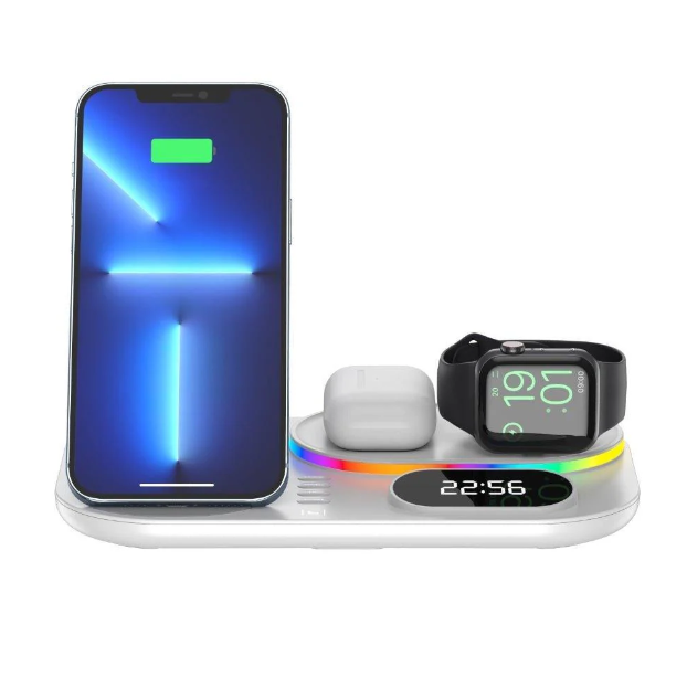 Wireless Charge Fast Charging Dock Station 30W | white