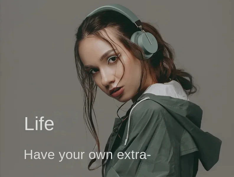 سماعة رأس بلوتوث Fashion من Fingertime | أخضر فاتح