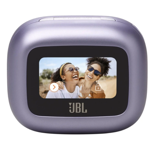 JBL Live Beam 3 True Wireless Earbuds with Screen | Purple