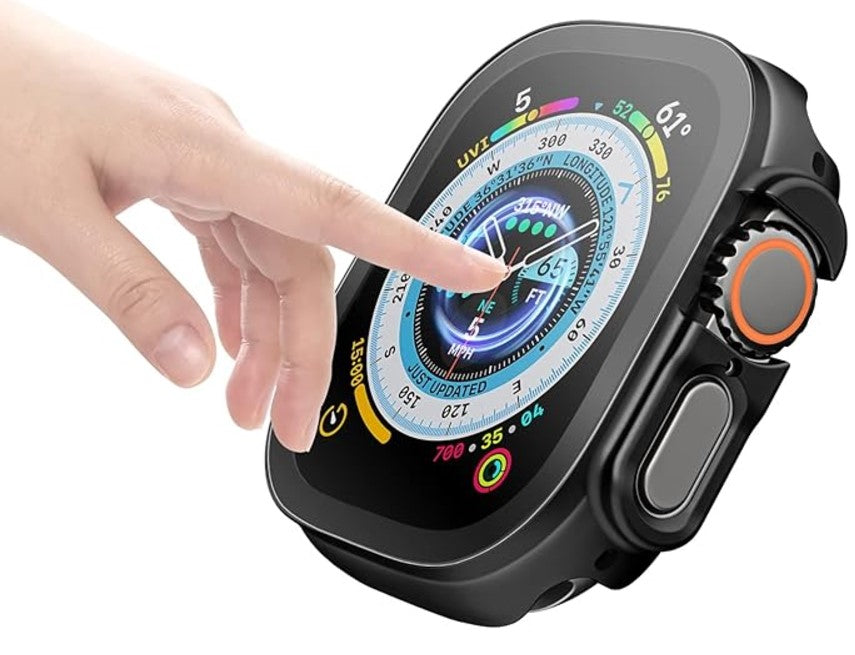 Anank Watch Ultra 49MM Hard Case with Screen Protector | Black