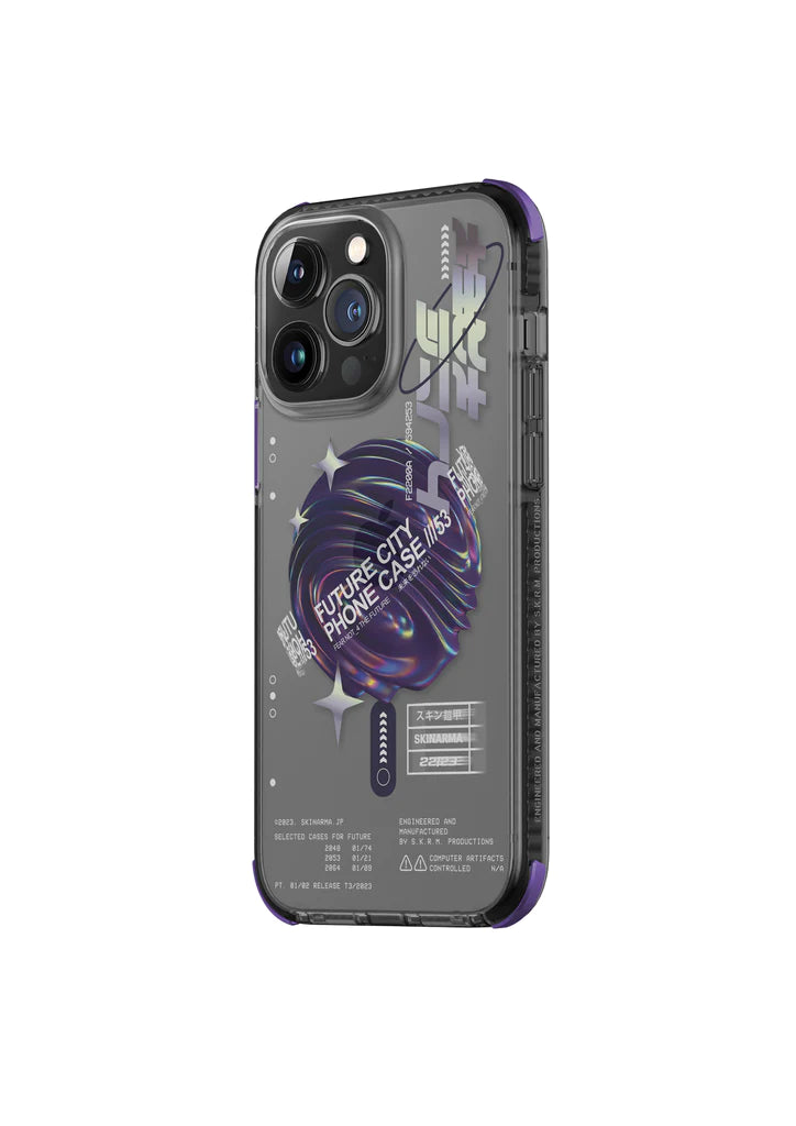 SkinArma iPhone 14 Pro Shorai Case With MagSafe | Purple