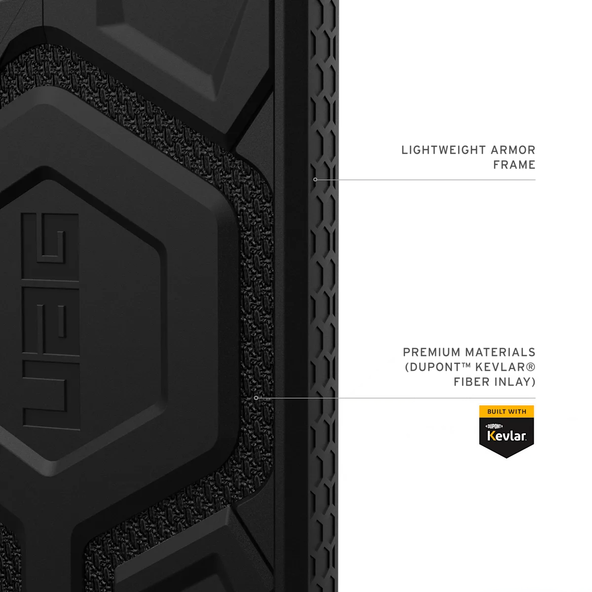 UAG Samsung Galaxy S25 Ultra Kevlar Monarch Pro Case | Black