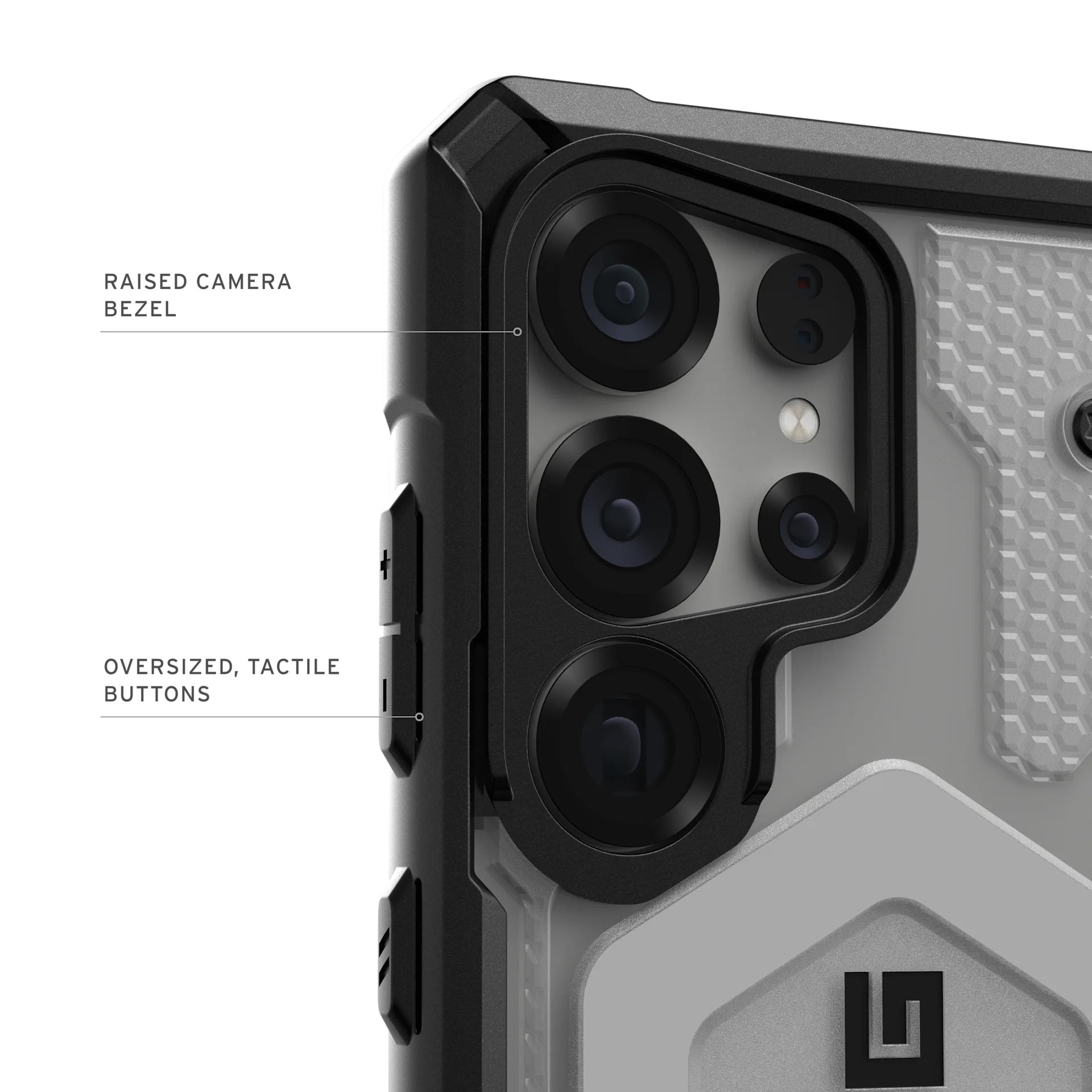 UAG Samsung Galaxy S25 Ultra Pathfinder Clear MagSafe Case | Ice/silver