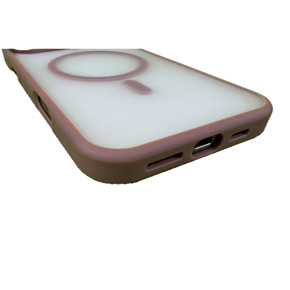 LZEL iPhone 16 Pro Max Mag Fusion Prime Clear Matt With MagSafe |Gold