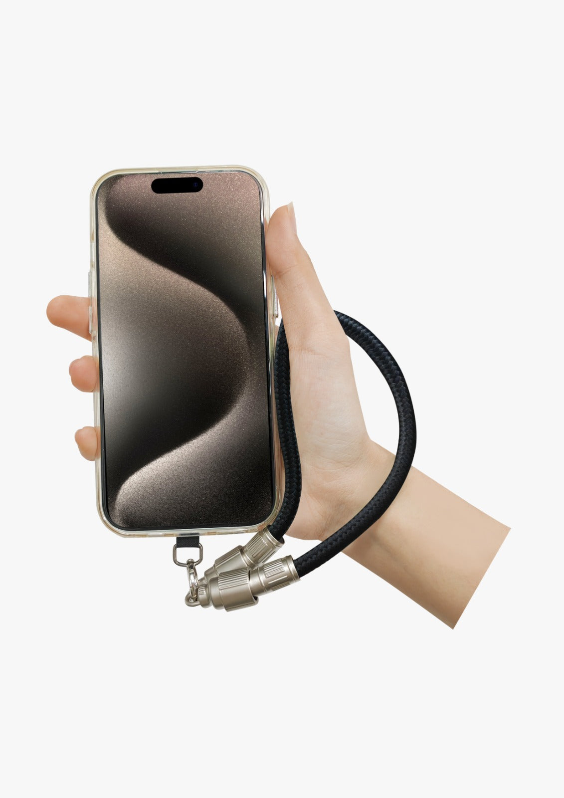 كيبل مضفر من سبائك الزنك من أسلي جلوبال USB-C إلى USB-C بقدرة 65 واط 0.3 متر | أسود