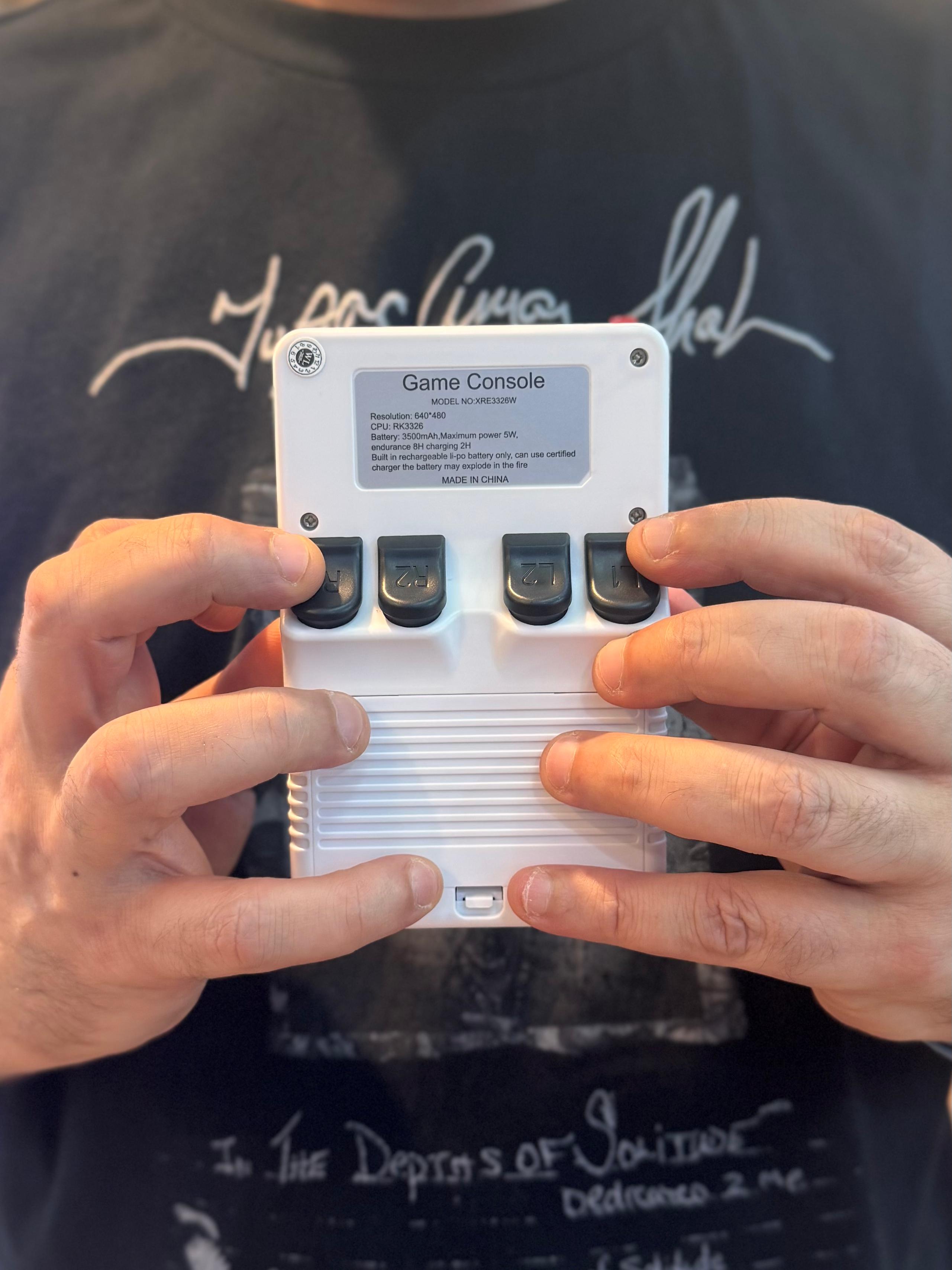 Asli Global Xretro Engine 3.5 Xretro Handheld Game Console With Linux System 128GB | White