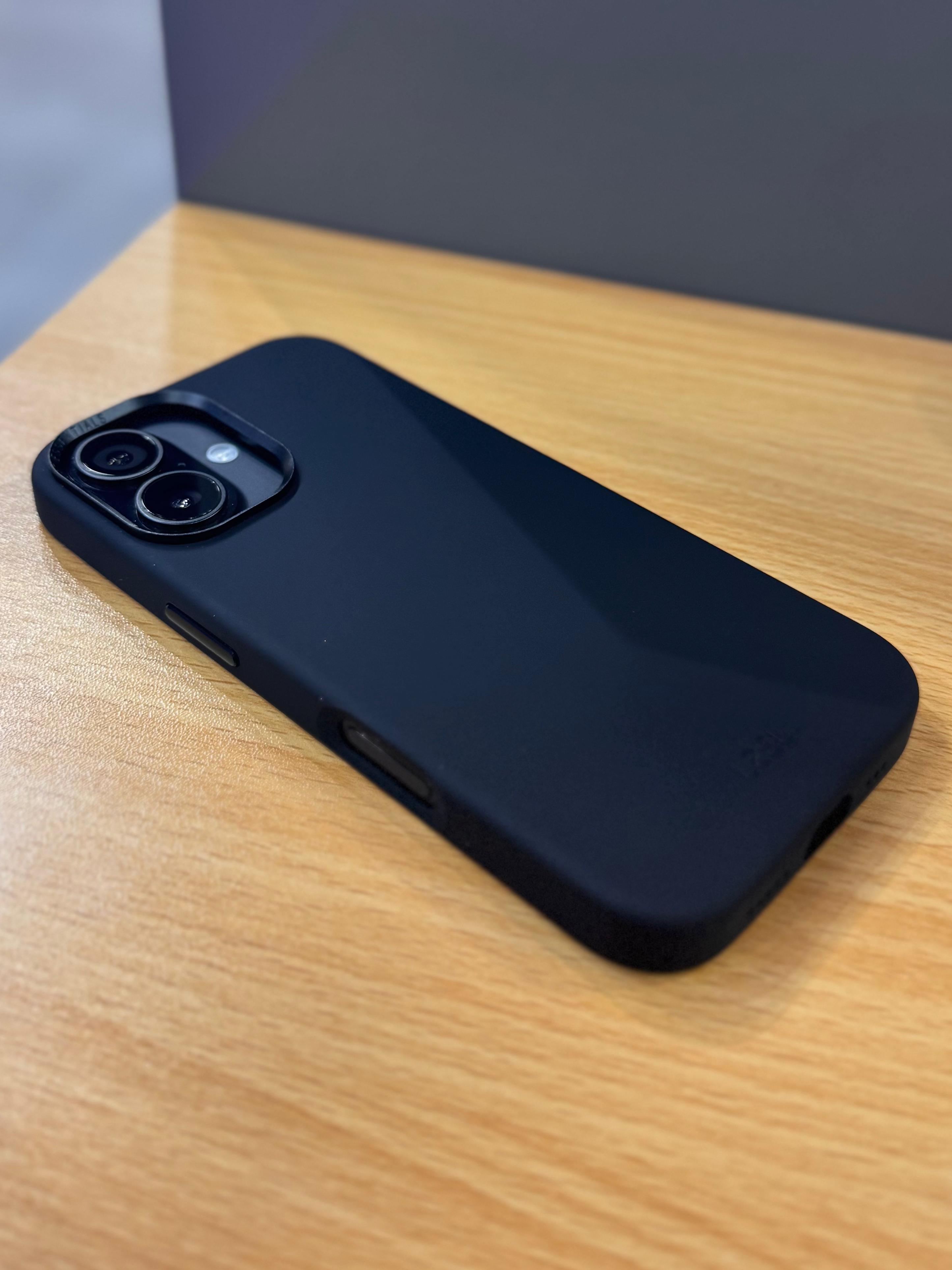 LZEL iPhone 16 Plus PrimeShield Silicone Case | Black