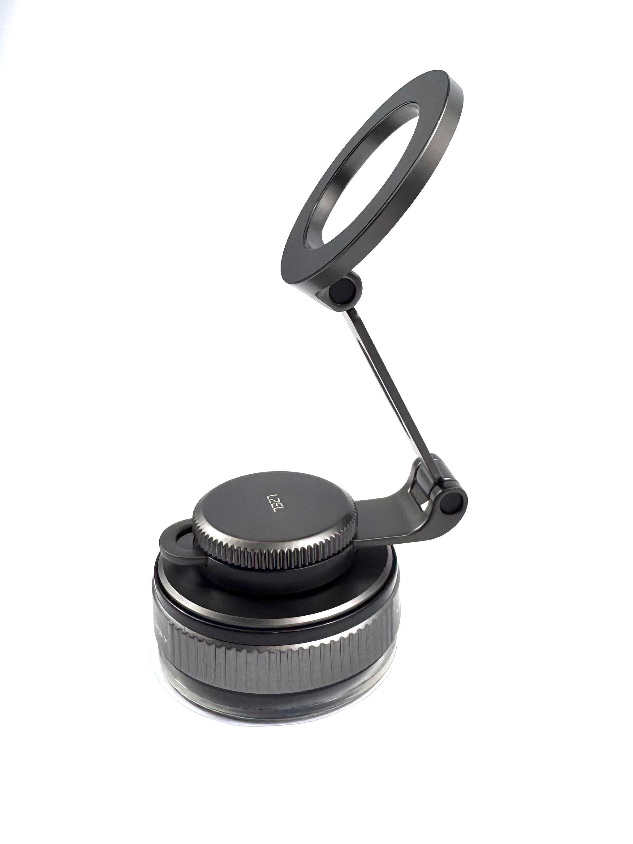 LZEL MagVortex Edge Vacuum Suction Phone Holder 360° Rotation | Black
