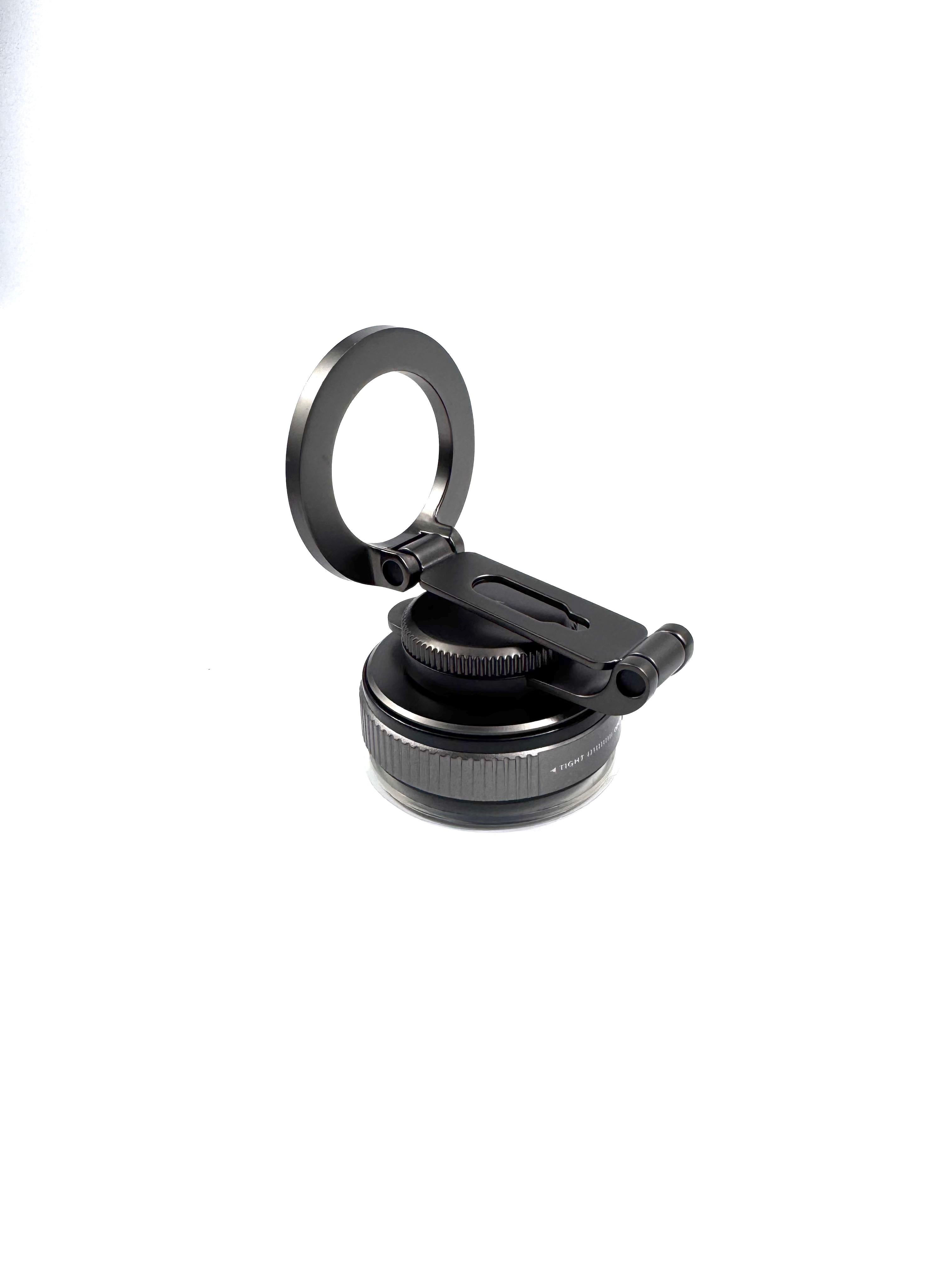 LZEL MagVortex Edge Vacuum Suction Phone Holder 360° Rotation | Black