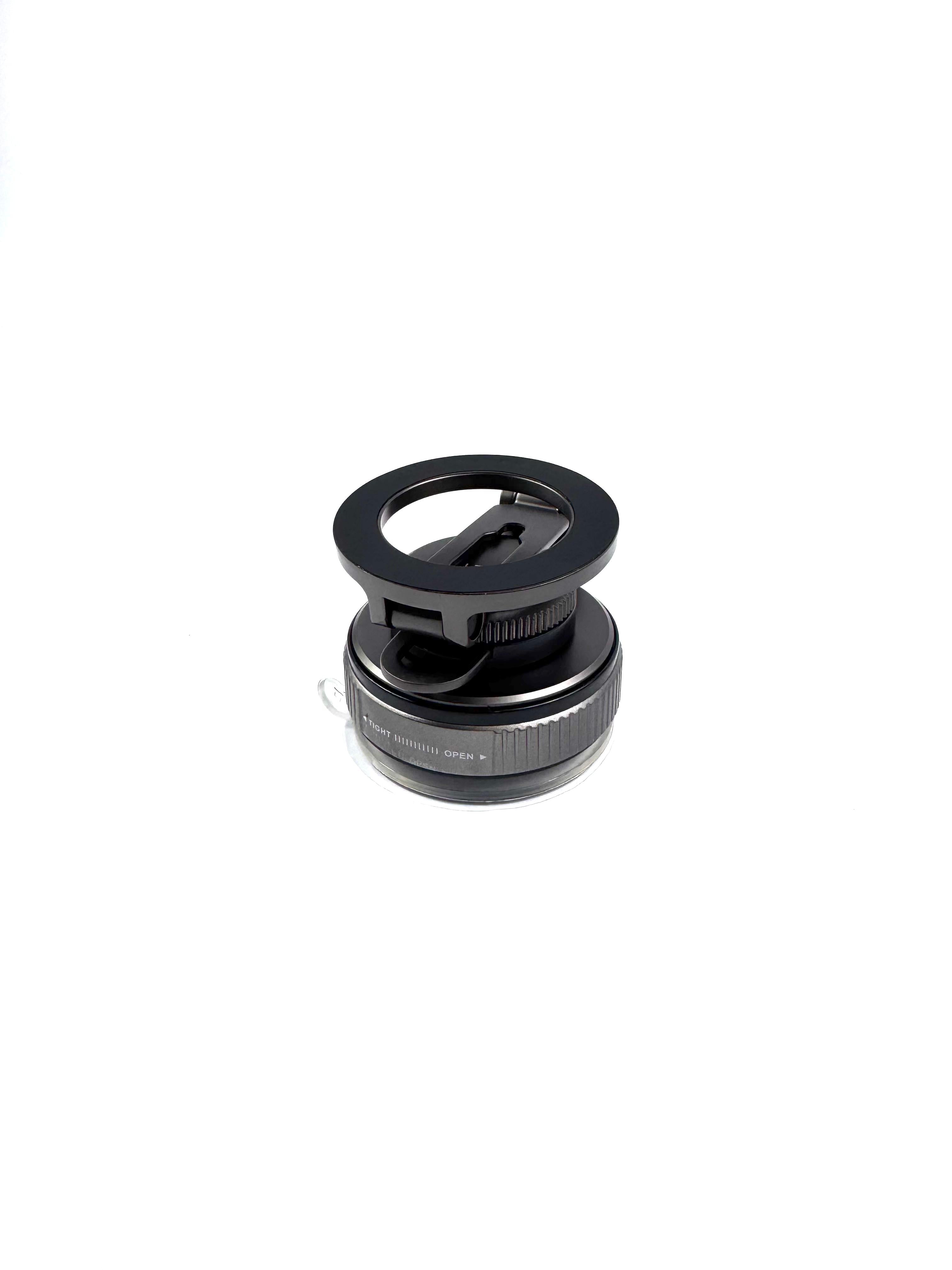 LZEL MagVortex Edge Vacuum Suction Phone Holder 360° Rotation | Black