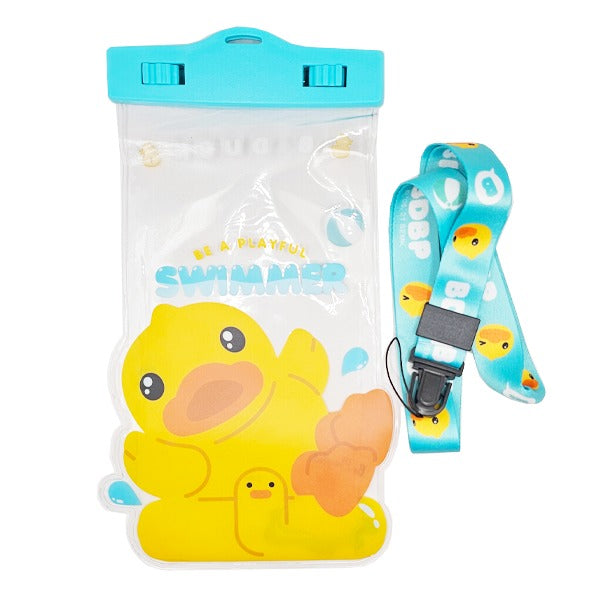 BDUCK Waterproof Phone Bag Rainproof Diving Swimming Sealed Phone Case | Blue