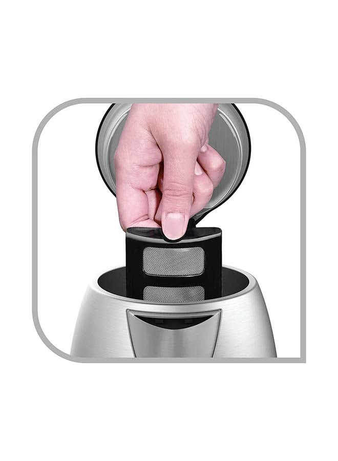 Tefal Electric Kettle With Indicator Light 1.7 L 2400 W KI280D27 Stainless Steel