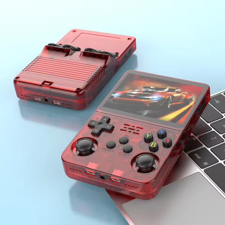 Asli Global Xretro Engine 3.5 Xretro Handheld Game Console With Linux System 128GB | Red